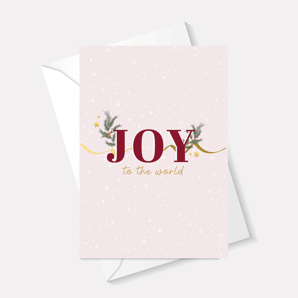 dibor Joy to the World Greeting Card