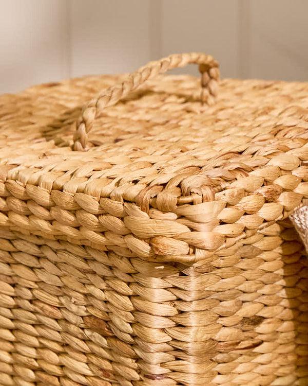 Dibor Kano Water Hyacinth Laundry Basket