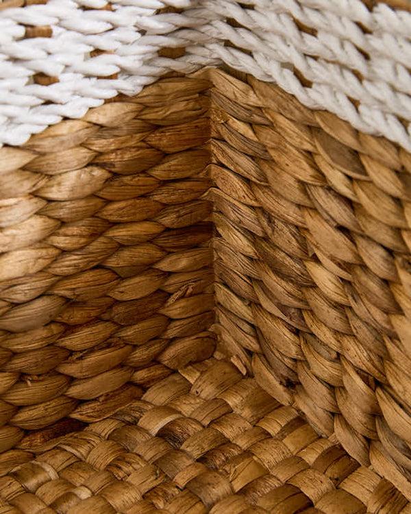 Dibor Kano Water Hyacinth Tray Basket