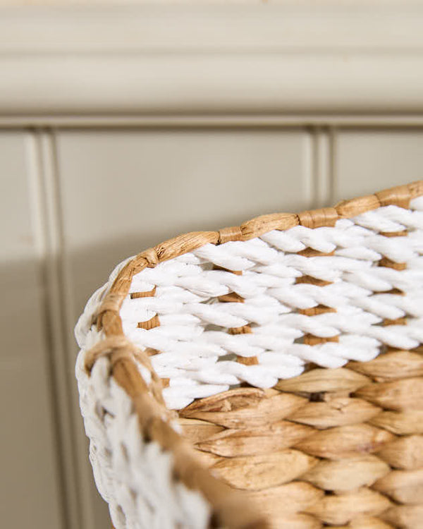 Dibor Kano Water Hyacinth Tray Basket