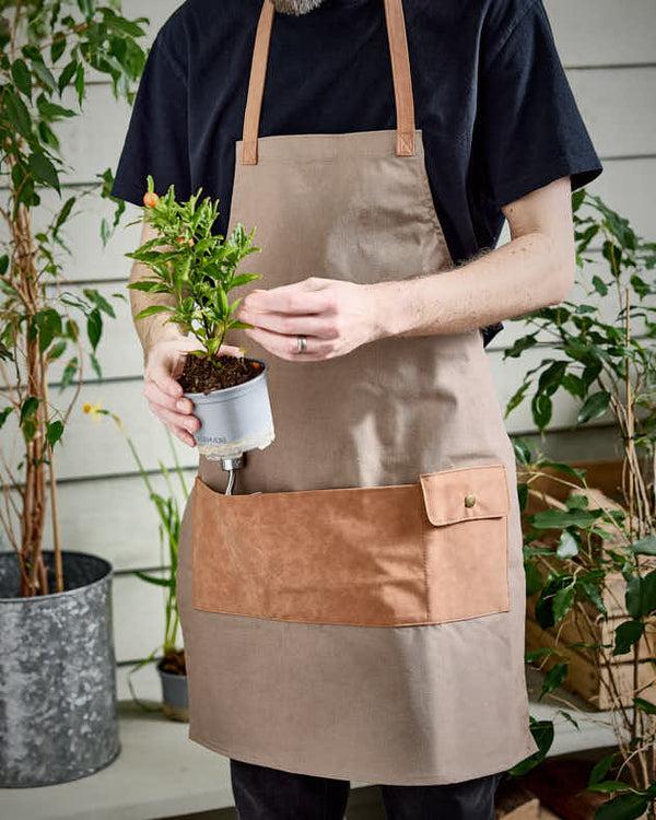 dibor Khaki Gardening Apron