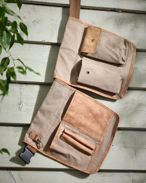 Dibor Khaki Gardening Tool Belt