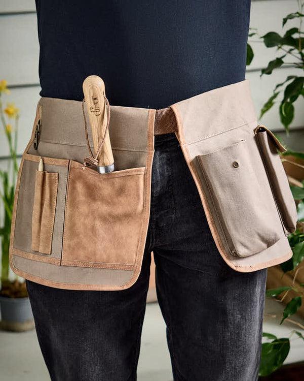 dibor Khaki Gardening Tool Belt