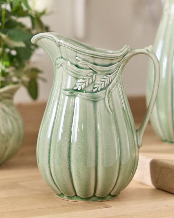 dibor Kineton Sage Green Pitcher Jug Vase