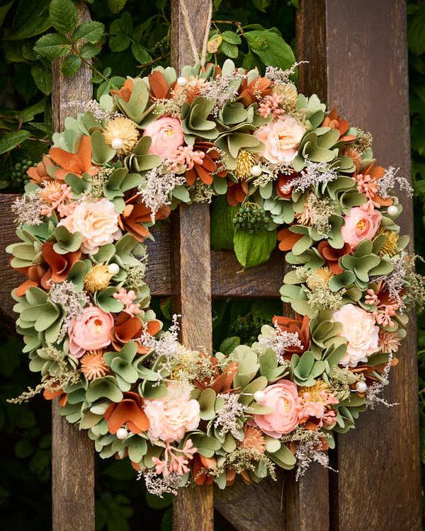dibor Kingsbridge Floral Wreath 38cm