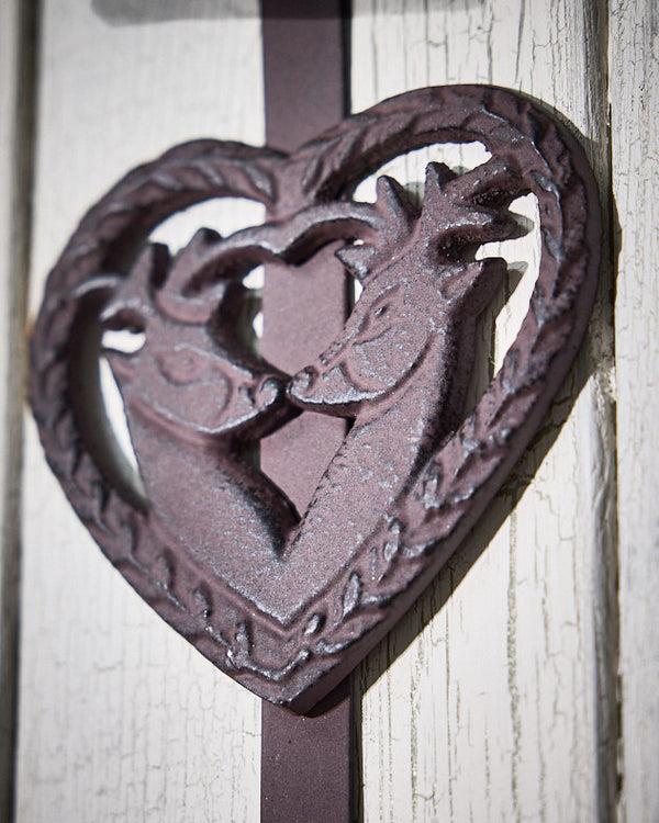 Dibor Kissing Deer Wreath Hanger