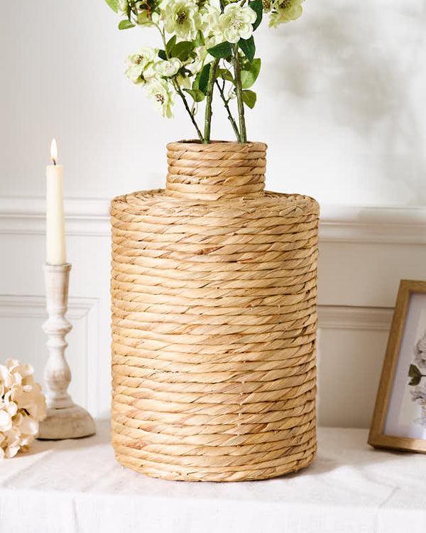 dibor Lakelyn Water Hyacinth Stem Vase