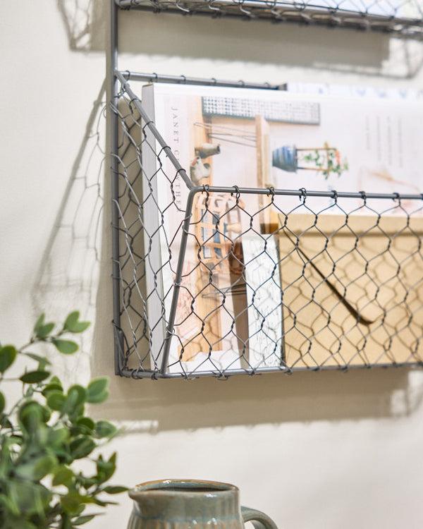 Dibor Large Grey Storage Rack