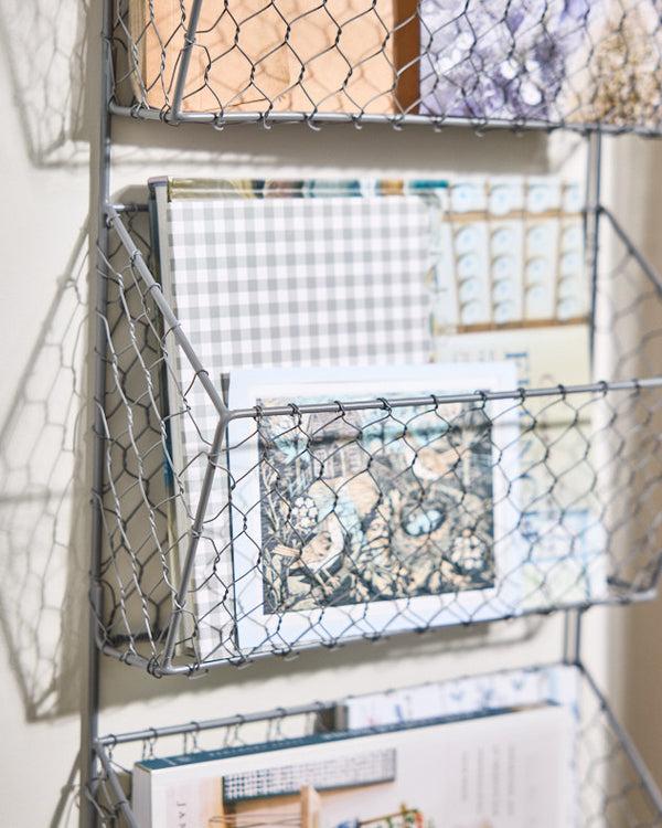 Dibor Large Grey Storage Rack