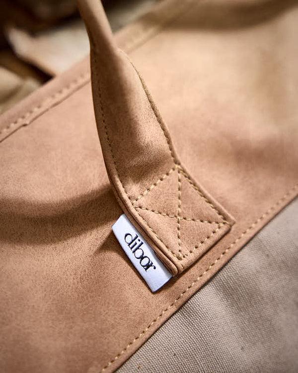 Dibor Large Khaki Log Bag