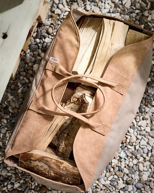 Dibor Large Khaki Log Bag