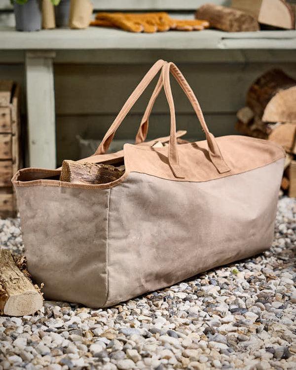 dibor Large Khaki Log Bag