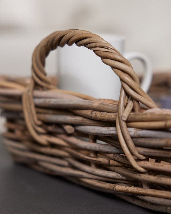 Dibor Large Rattan Tray