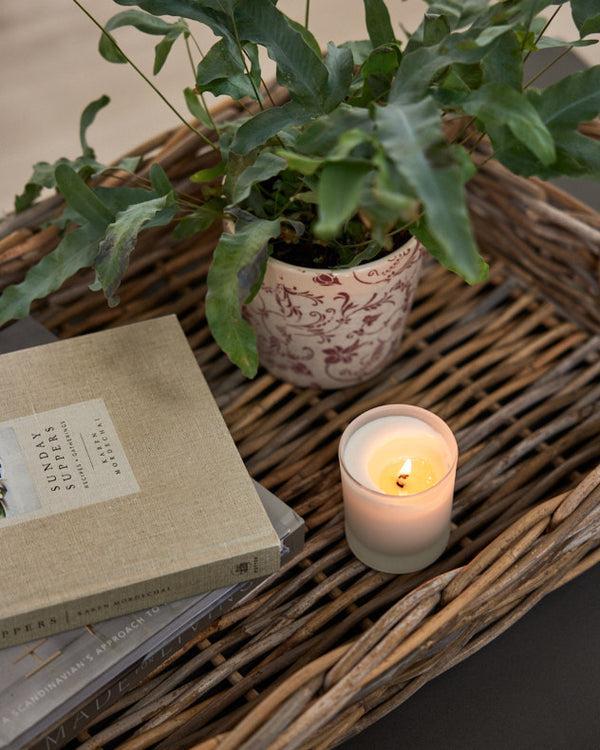 Dibor Large Rattan Tray