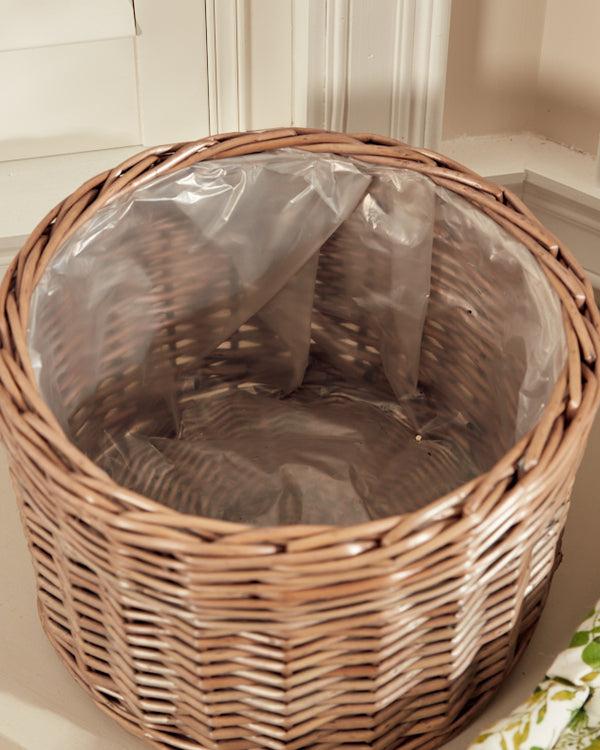 Dibor Large Round Wicker Planter Basket