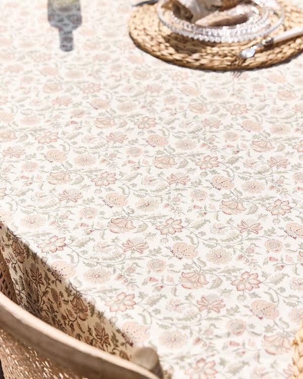 dibor Large Spring Botanical Tablecloth