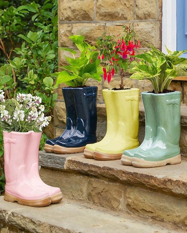 dibor Large Wellington Boot Planter Collection