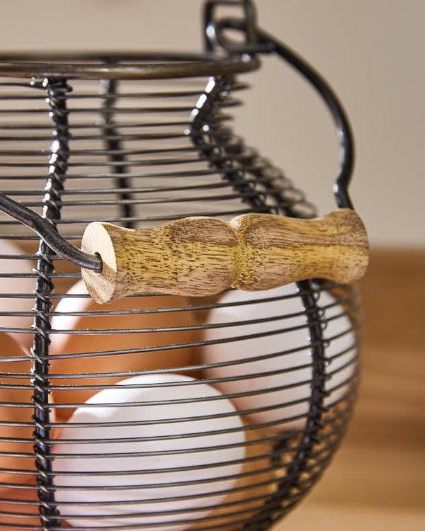 Dibor Large Wire Egg Basket Caddy