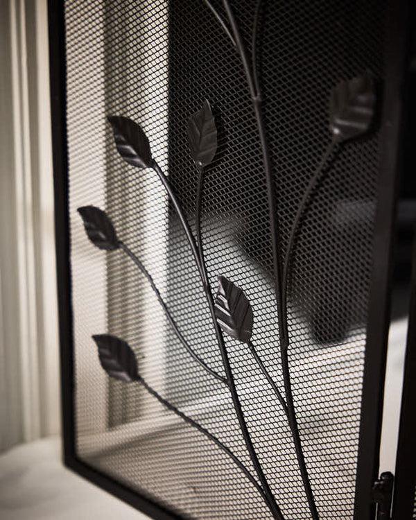 Dibor Leaf Vine Three Fold Fire Screen