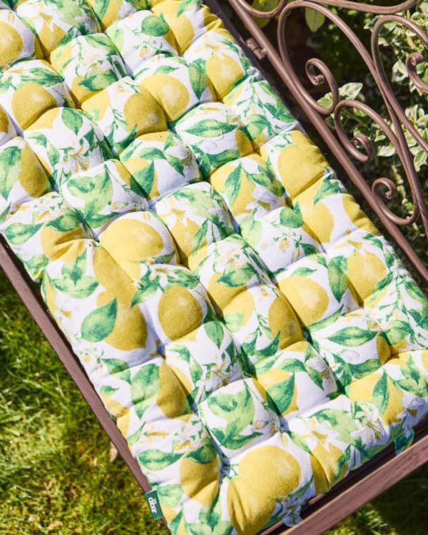 Dibor Lemon Patterned Bench Mattress