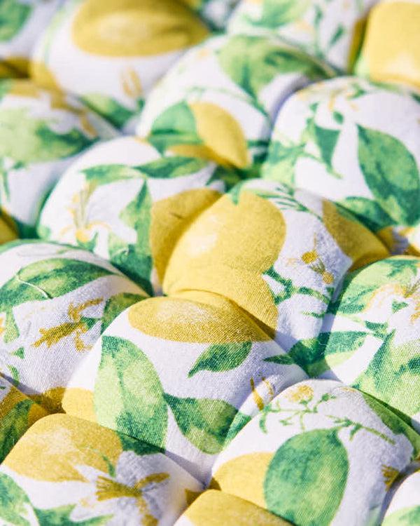 Dibor Lemon Patterned Bench Mattress