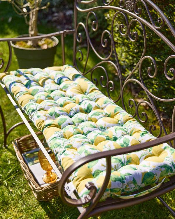 dibor Lemon Patterned Bench Mattress
