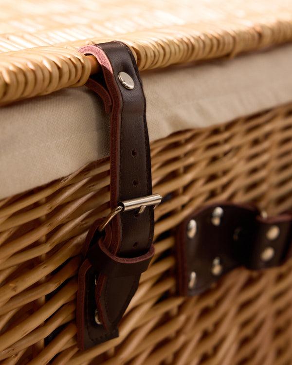 Dibor Light Wash Wicker Hamper Basket