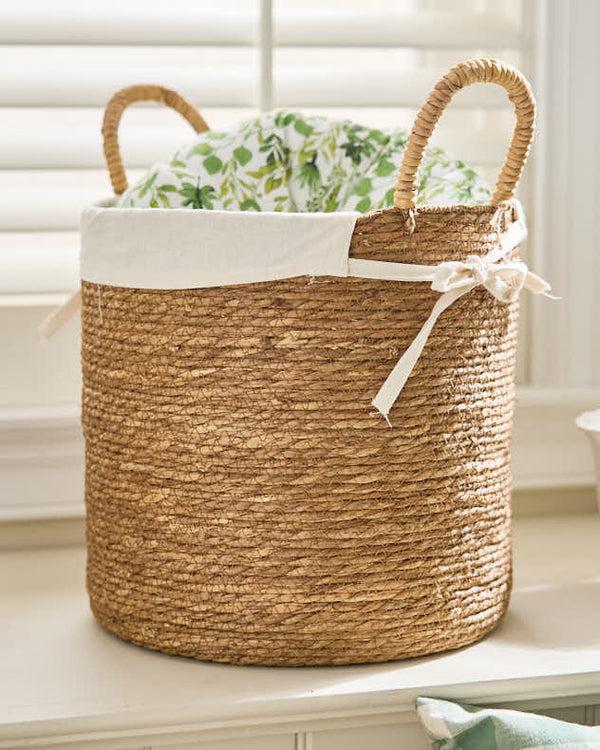 Dibor Lined Seagrass Basket