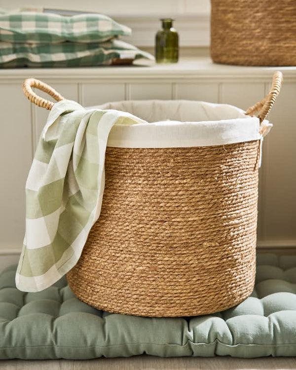 Dibor Lined Seagrass Basket