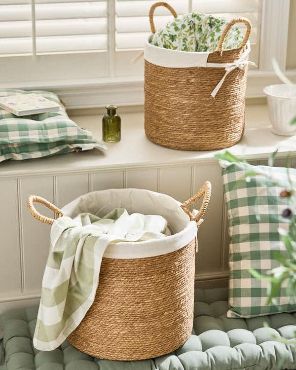 dibor Lined Seagrass Basket