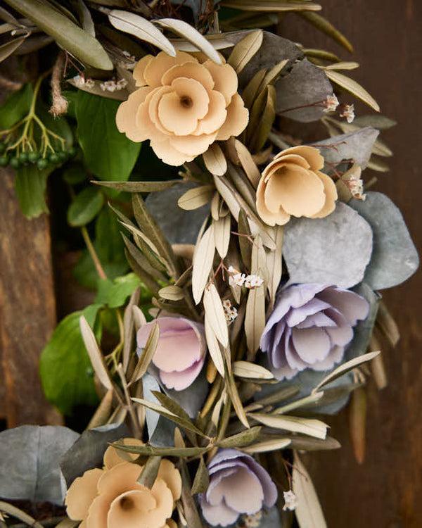 Dibor Litton Floral Wreath 46cm