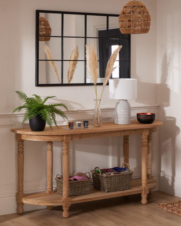 dibor Loire Mahogany Console Table