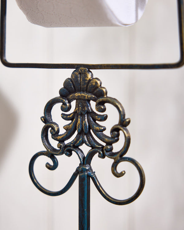 Dibor Lorient Standing Iron Toilet Roll Holder