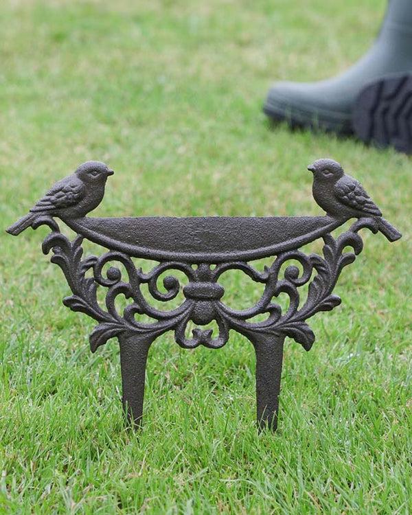 dibor Love Birds Cast Iron Boot Scraper