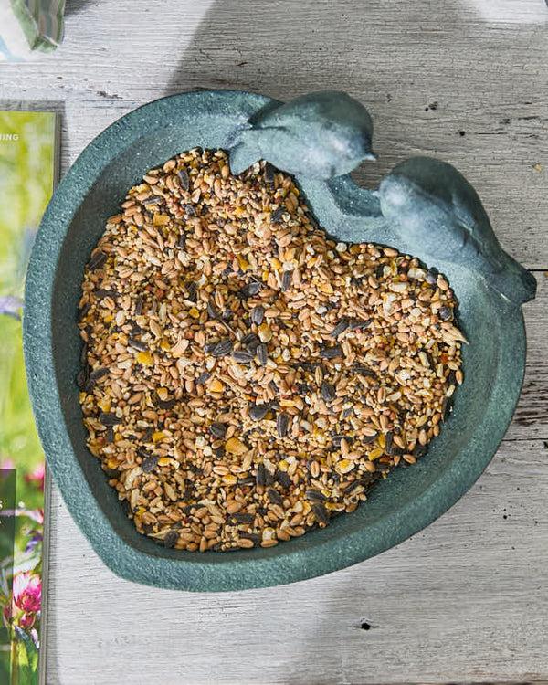 Dibor Love Birds Heart Bird Dish