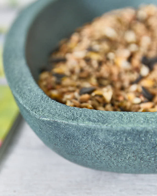 Dibor Love Birds Heart Bird Dish