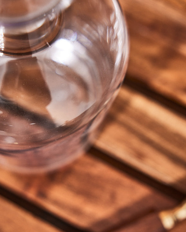 Dibor Luxury Curved Glass Decanter