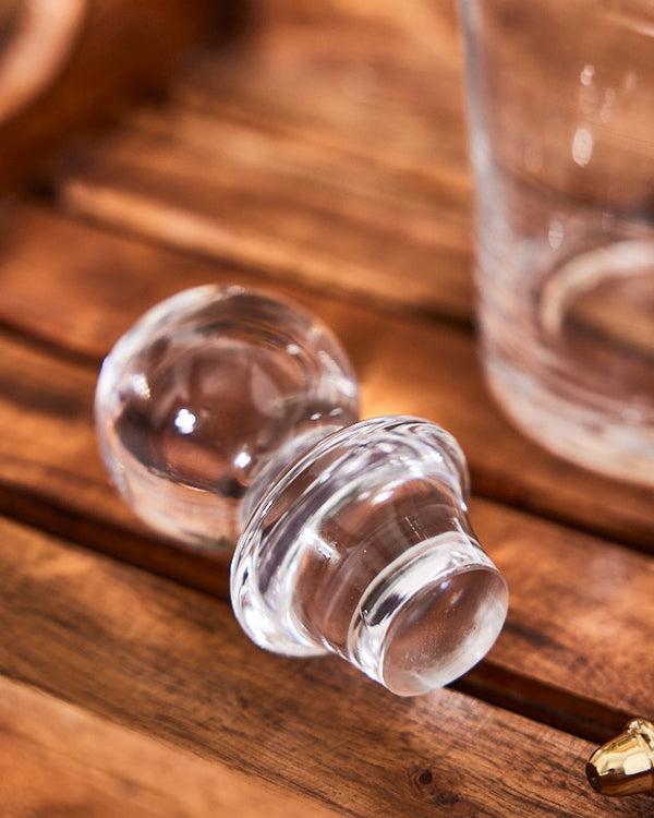 Dibor Luxury Curved Glass Decanter