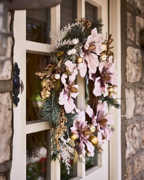 Dibor Magnolia Blush Wreath 55cm