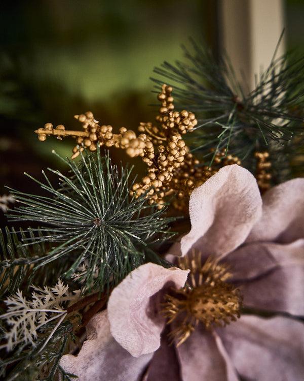Dibor Magnolia Blush Wreath 55cm