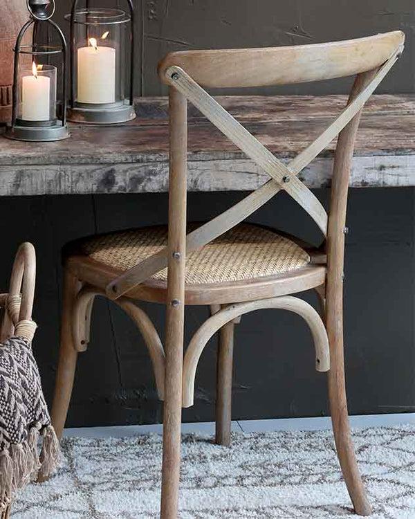 dibor Malene French Style Wooden Dining Chair