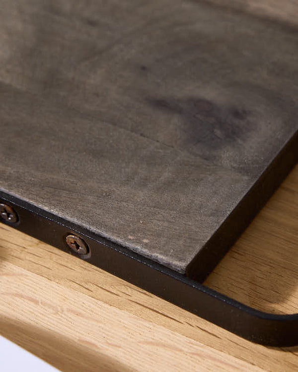 Dibor Mango Wood Serving Board With Handle