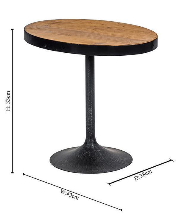 Dibor Manhattan Round Side Table