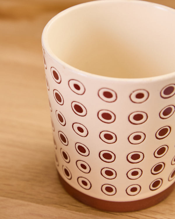 Dibor Manoko Set Of 4 Patterned Mugs