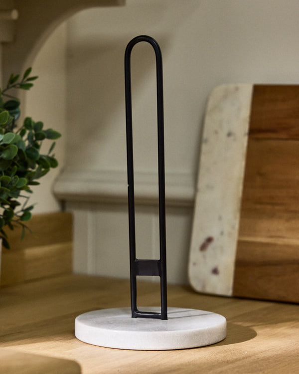 Dibor Marble Kitchen Roll Holder