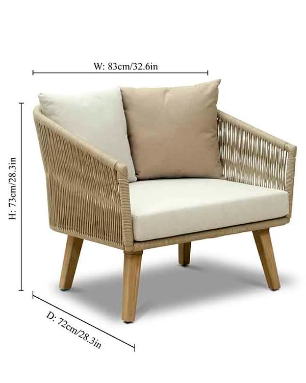 Dibor Marstrand Four Piece Garden Lounge Set