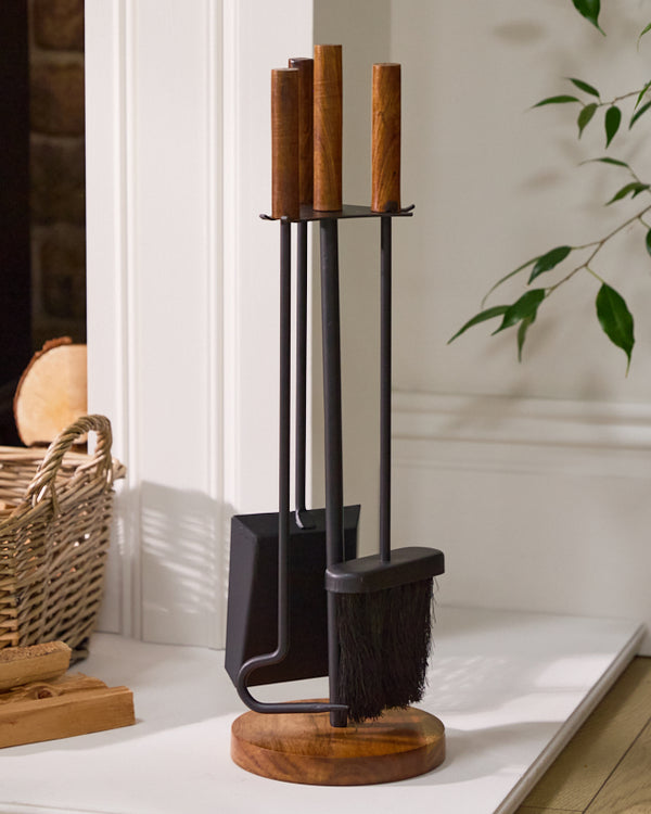 dibor Mayfair Black Companion Set