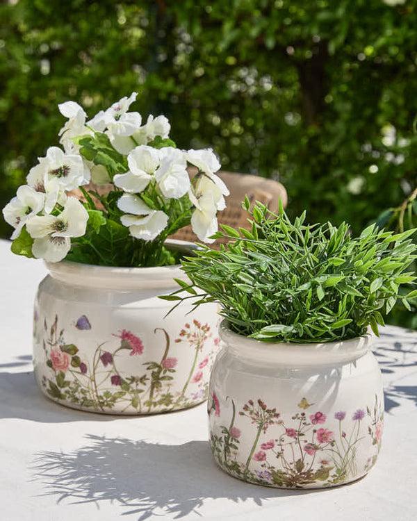 dibor Meadow Inspired Ceramic Planters