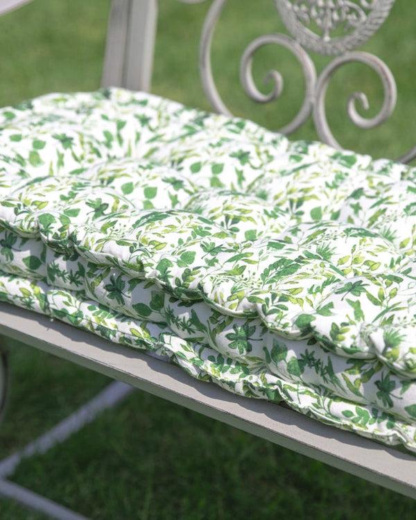 Dibor Meadowbrook Leaf Garden Bench Cushion