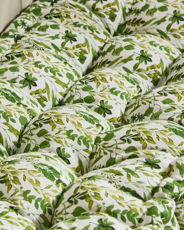 Dibor Meadowbrook Leaf Indoor Bench Cushion